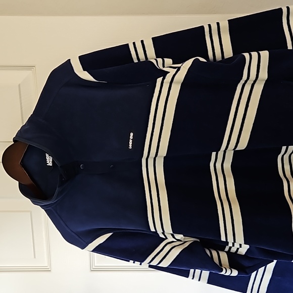 NWT Lands End Striped Pullover, size XL - Picture 4 of 12